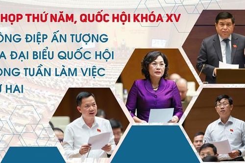 Thông điệp ấn tượng của đại biểu Quốc hội trong tuần làm việc thứ hai