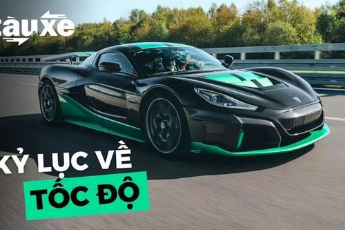 Mẫu siêu xe điện lập 23 kỷ lục tốc độ