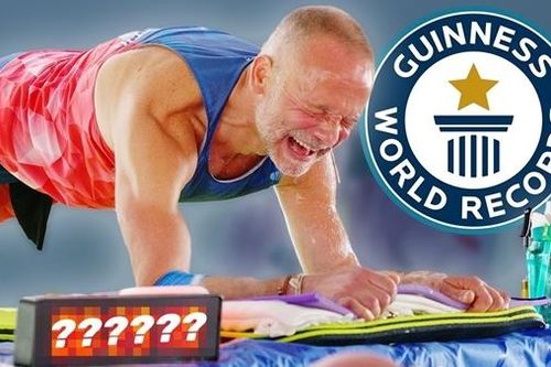 Plank gần 10 tiếng đồng hồ