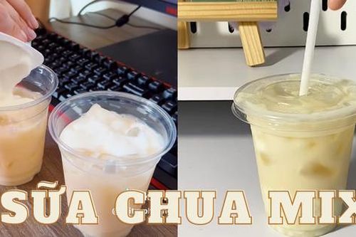 Sữa chua mix - đồ uống trendy lạ miệng nhưng không dành cho hội 'bụng yếu'