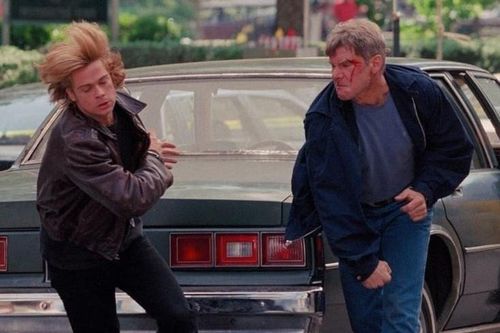Harrison Ford và Brad Pitt từng xung đột