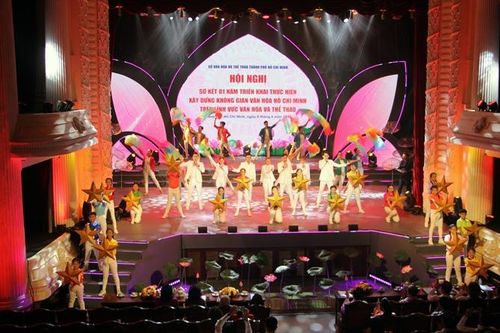 Đầu tư các công trình, thiết chế văn hóa về không gian văn hóa Hồ Chí Minh