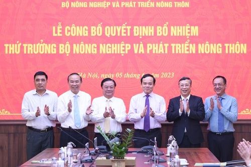 Trao quyết định bổ nhiệm tân Thứ trưởng