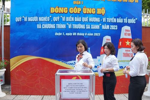 Quận 1 phát động ủng hộ các quỹ an sinh xã hội