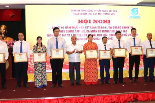 Tổng Công ty Cấp nước Sài Gòn phát huy sáng kiến, hiến kế khắc phục khó khăn