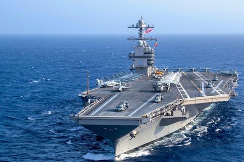Siêu tàu sân bay Mỹ đang tiến về Nga bỗng dưng 'biến mất'