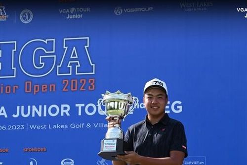 Golfer Đặng Minh có danh hiệu đầu tiên sau kỳ tích tại SEA Games 32