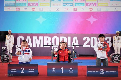 Bảng tổng sắp huy chương Para Games 12 mới nhất: Việt Nam có 18 HCV