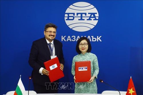 TTXVN và hãng thông tấn Bulgaria tăng cường hợp tác