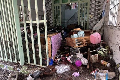 Đồng Nai: Lũ quét chưa từng có ở Nhơn Trạch, nhiều nơi tan hoang