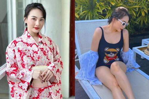 Vóc dáng mướt mắt, nóng bỏng của Bảo Thanh khi diện bikini sau hai lần sinh nở