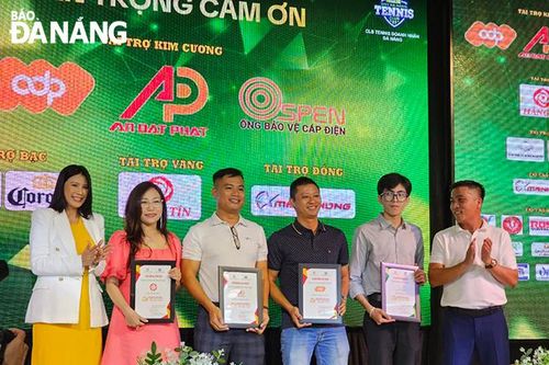 Sôi nổi giải tennis doanh nhân Đà Nẵng mở rộng lần thứ 5 năm 2023