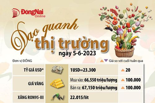 Dạo quanh thị trường ngày 5-6-2023