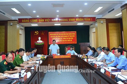 Triển khai hiệu quả các chủ trương, chính sách về công tác dân tộc
