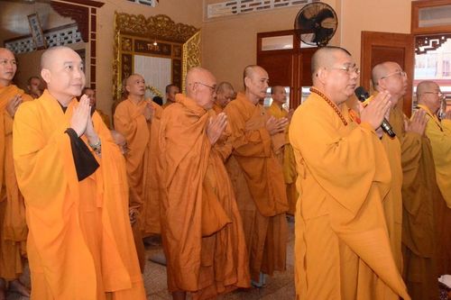 Bạc Liêu: Chư Tăng tác pháp An cư kiết hạ Phật lịch 2567 tại tổ đình Long Phước