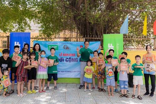 BASF Việt Nam và Think Playgrounds ra mắt sân chơi cộng đồng thứ 7