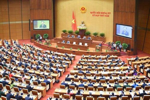 Quốc hội thảo luận về Luật Các tổ chức tín dụng, Luật Nhà ở sửa đổi