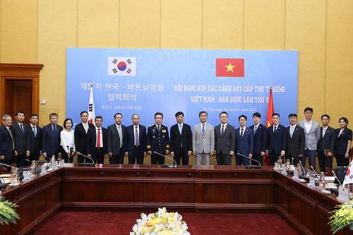 Việt Nam – Hàn Quốc thắt chặt hợp tác hơn nữa trên lĩnh vực Cảnh sát
