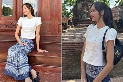 Lisa BLACKPINK khoe ảnh diện váy truyền thống, BLINKs có ngay 'đam mê mới'
