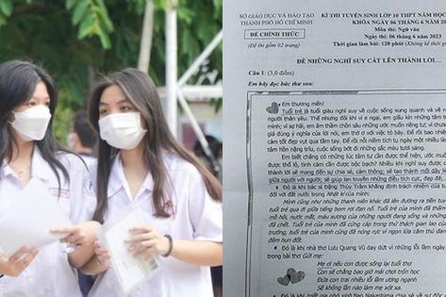 Đề thi và gợi ý đáp án môn thi Ngữ văn vào lớp 10 THPT tại TP.HCM