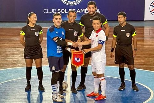 ĐT Futsal Việt Nam chuẩn bị đấu trận giao hữu thứ hai với Paraguay
