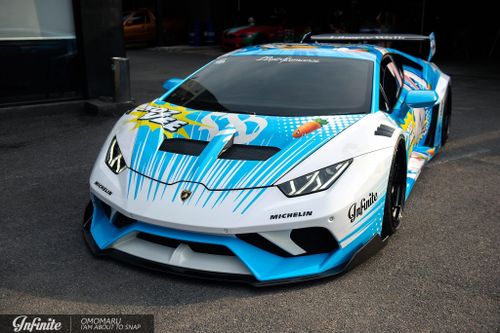 Lamborghini Huracan bản 'thỏ trắng' lấy cảm hứng từ phim hoạt hình