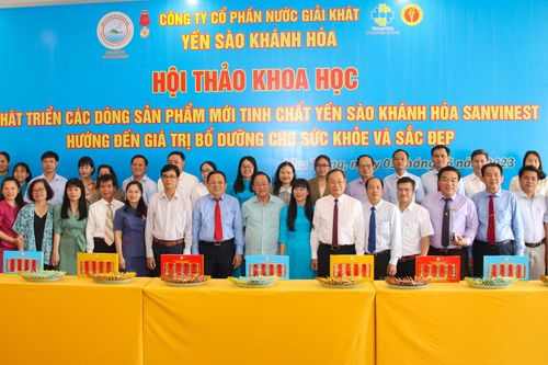 Phát triển các dòng sản phẩm mới từ tinh chất yến sào Khánh Hòa