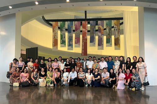 Khảo sát thực tế về công nghiệp văn hóa tại Bảo tàng Hà Nội