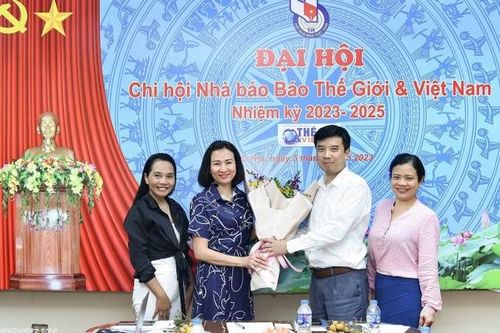 Chi hội Nhà báo Báo Thế giới & Việt Nam: Phấn đấu thực hiện tốt nhiệm vụ chuyên môn được giao