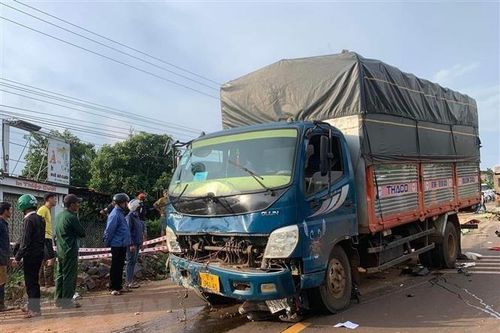 Tai nạn liên hoàn tại Gia Lai, 3 người đi trên xe môtô tử vong tại chỗ