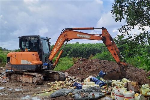 Quảng Bình tiêu hủy hàng nghìn sản phẩm hàng giả, hàng kém chất lượng