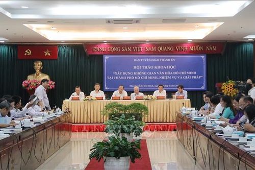 Xây dựng không gian văn hóa Hồ Chí Minh mang bản sắc riêng ở thành phố mang tên Bác