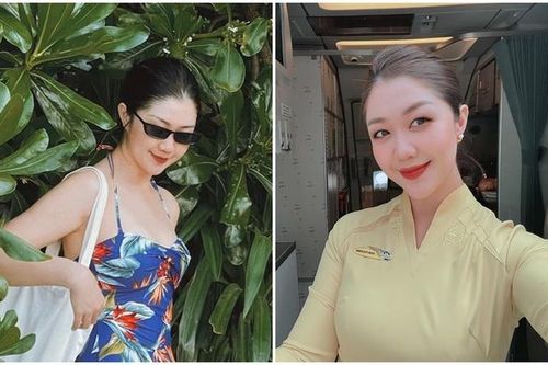 Nữ tiếp viên trưởng nổi tiếng khoe sắc vóc đời thường