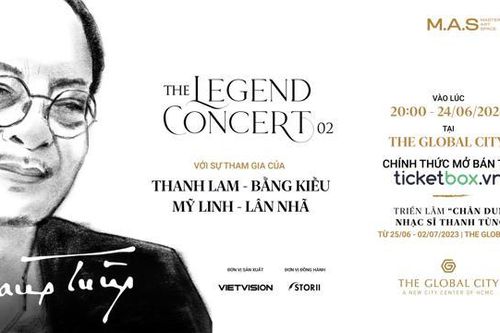 Đêm nhạc số 2 của The Legend Concert sẽ tiếp nối bằng những bản tỉnh ca bất hủ của nhạc sĩ Thanh Tùng