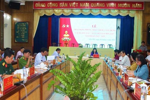 Chợ Mới phát động phong trào thi đua xây dựng 'Chi bộ bốn tốt', 'Đảng bộ cơ sở bốn tốt' giai đoạn 2023 - 2025