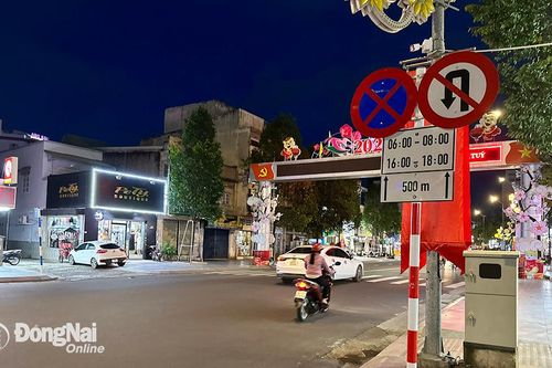 Thay đổi khung giờ cấm dừng, đậu xe trên đường Hà Huy Giáp
