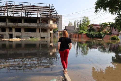Vỡ đập ở Kherson gây tác động tiêu cực tới môi trường