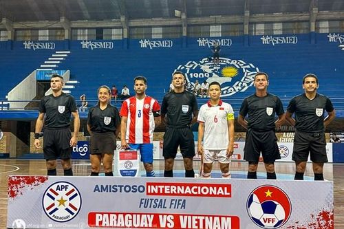 Tuyển futsal Việt Nam hòa kịch tính Paraguay