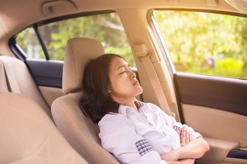 Ngủ trong ô tô điện bật điều hòa an toàn hơn xe xăng