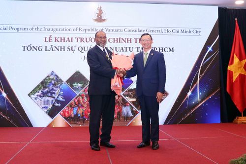 Tổng Lãnh sự quán Vanuatu chính thức khai trương tại TP.HCM