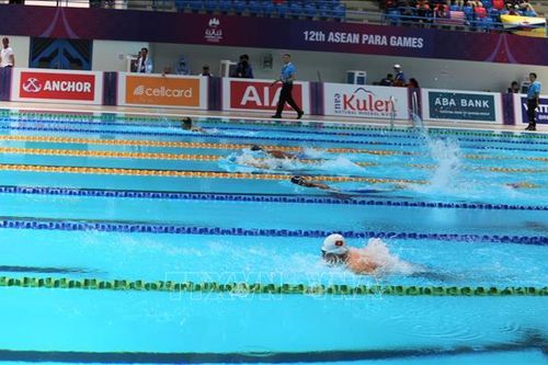 ASEAN Para Games 12: Bơi và Điền kinh giúp đoàn Việt Nam tăng tốc