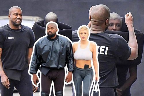 Vợ Kanye West ăn mặc kín mít như 'xác ướp', quấn khăn lưới che mặt tới khó thở