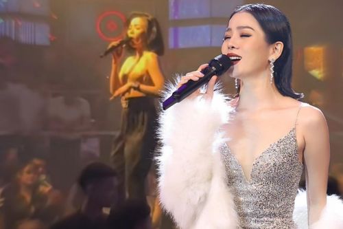 Lệ Quyên diện đồ quyến rũ biểu diễn trong bar, chọn ca khúc khiến khán giả 'tụt mood'