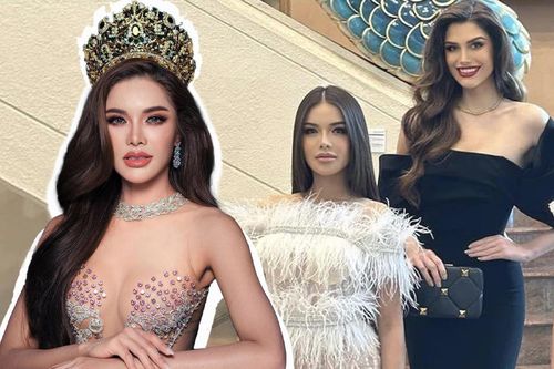 Miss Grand Thailand 2023 bị ví như 'tượng sáp' khi đọ sắc cùng Miss Grand International 2022
