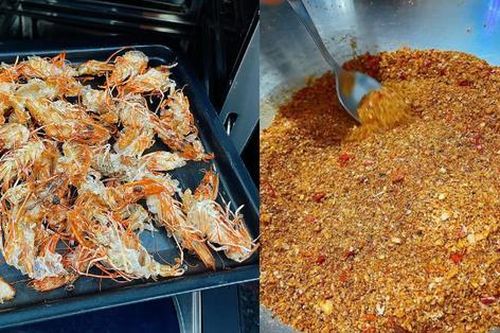 Tự làm muối tôm tại nhà vừa ngon lại sạch