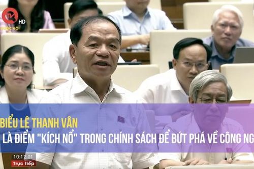 Đại biểu Lê Thanh Vân: Đâu là điểm 'kích nổ' trong chính sách để bứt phá về công nghệ?