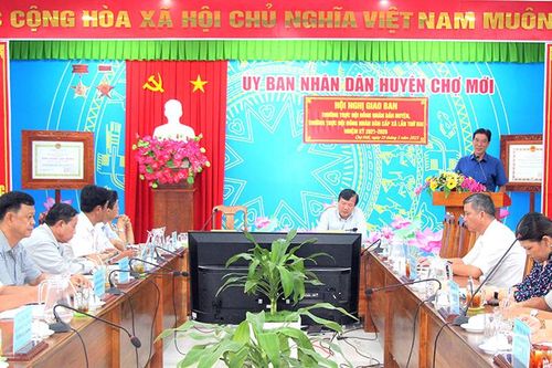 Chợ Mới nâng cao chất lượng hoạt động HĐND các cấp