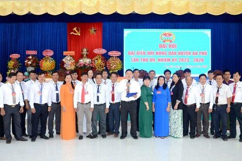 Ông Huỳnh Thanh Phong tái đắc cử Chủ tịch Hội Nông dân huyện An Phú, nhiệm kỳ 2023 - 2028