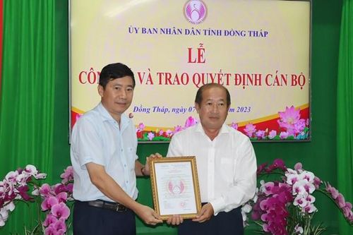 Ông Đoàn Tấn Bửu giữ chức vụ Giám đốc Sở Y tế