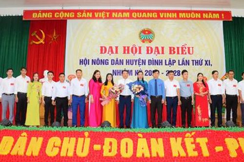 Đại hội Hội Nông dân huyện Đình Lập nhiệm kỳ 2023 – 2028